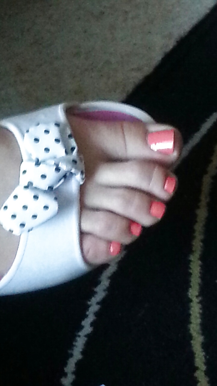 French lover wife pink feet toes #34197203
