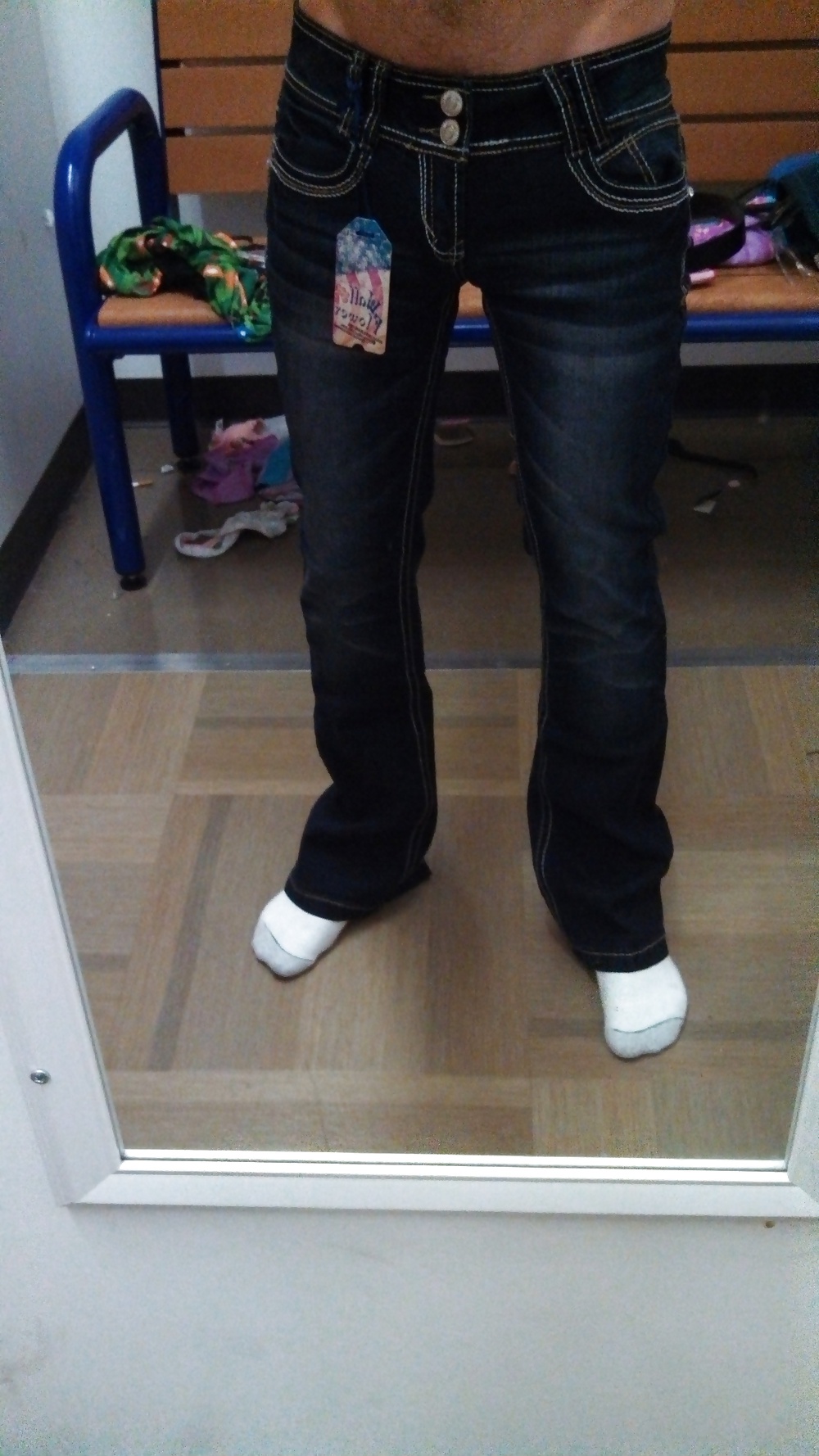 ¡¡¡¡Primera vez probando jeans flacos!!!!
 #31125783