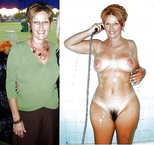Clothed and Nude - Best Milfs 2014 #40197636