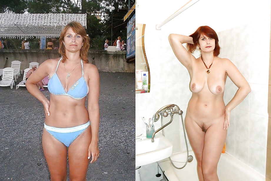 Clothed and Nude - Best Milfs 2014 #40197751