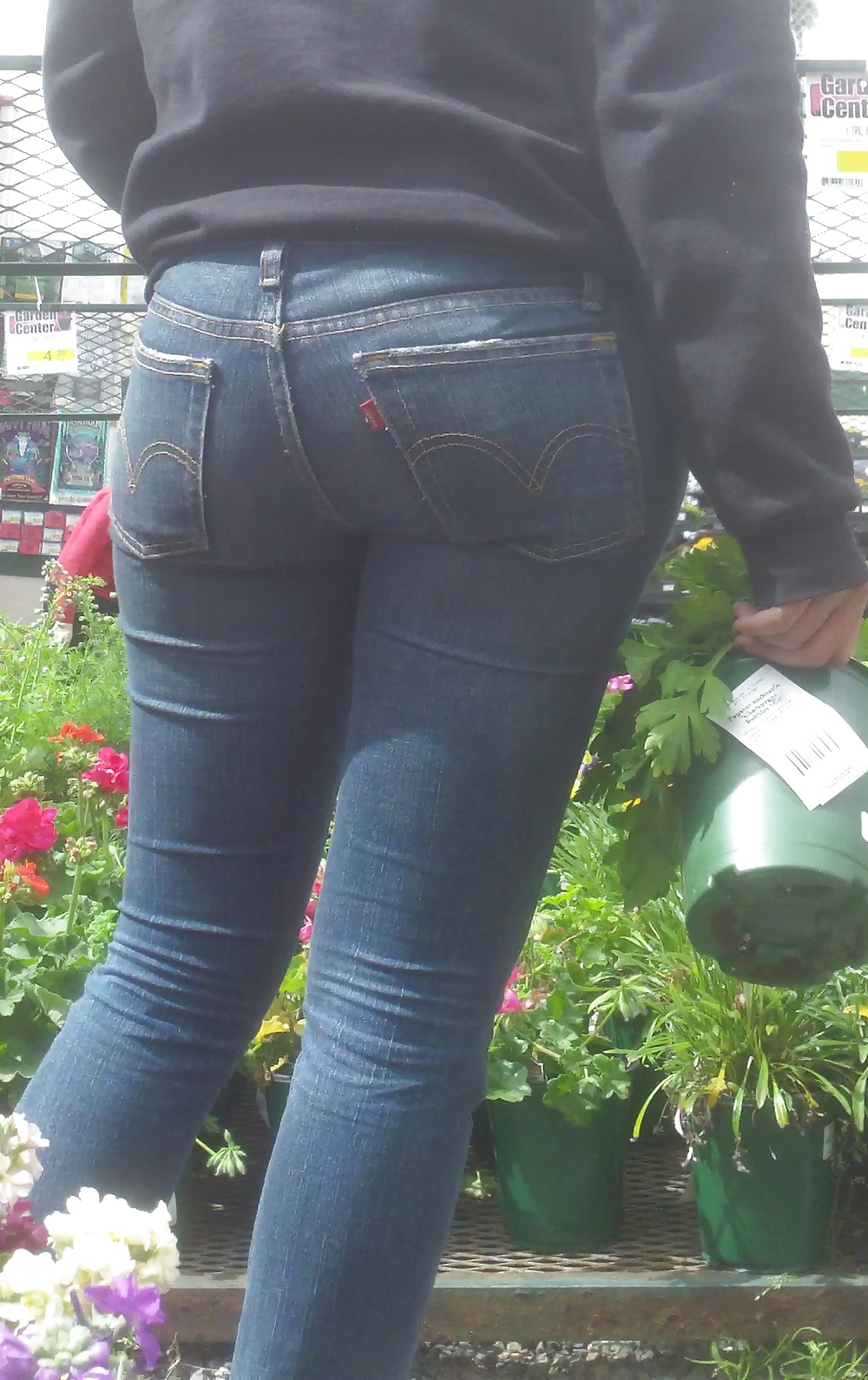 Populäre Jugendlich Mädchen Arsch & Hintern In Jeans Teil 5 #28735031