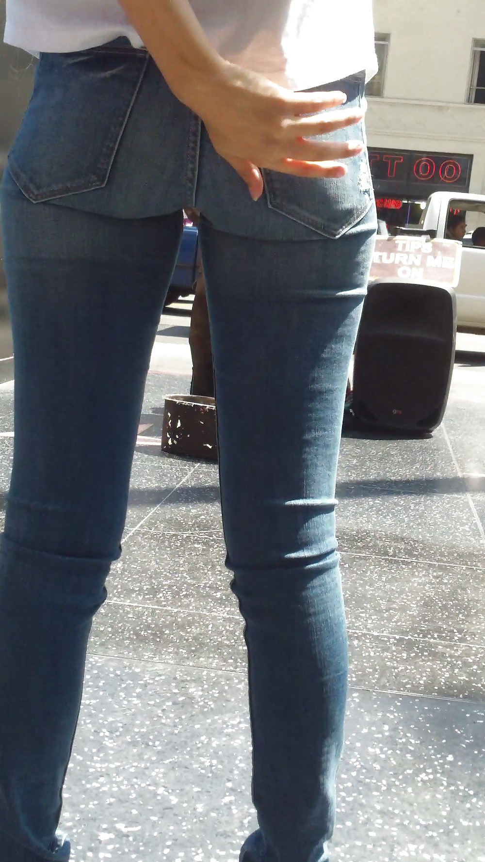 Populäre Jugendlich Mädchen Arsch & Hintern In Jeans Teil 5 #28735954