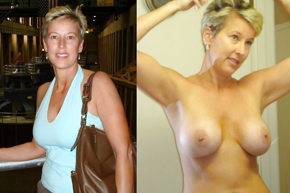 Dressed and Undressed mature Milfs #31653721