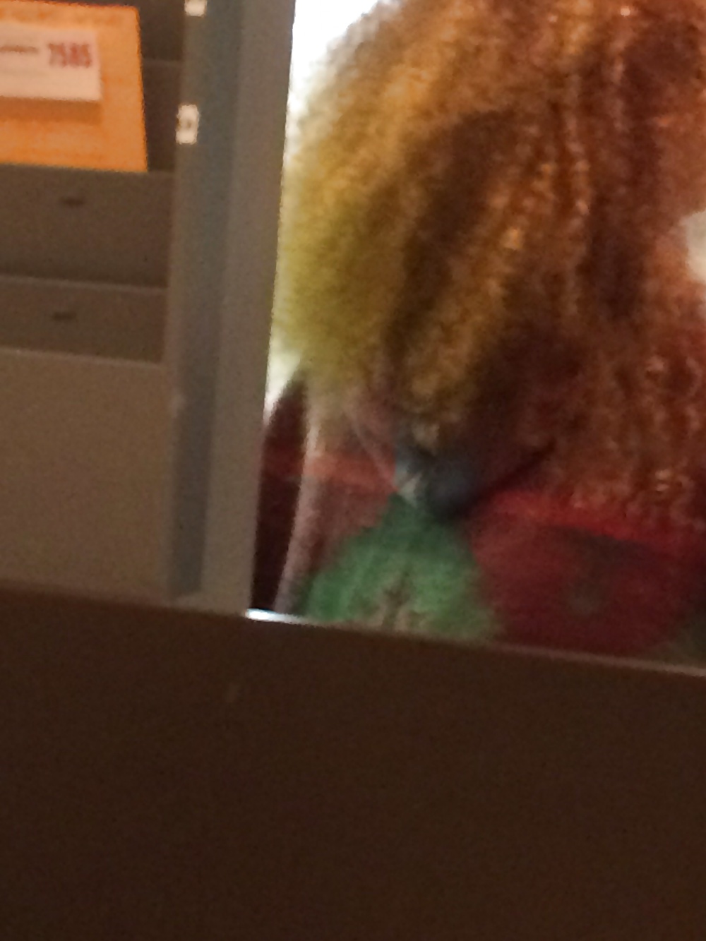 セクシーな黒人女性の巨大なアフロの大きな髪
 #32746979