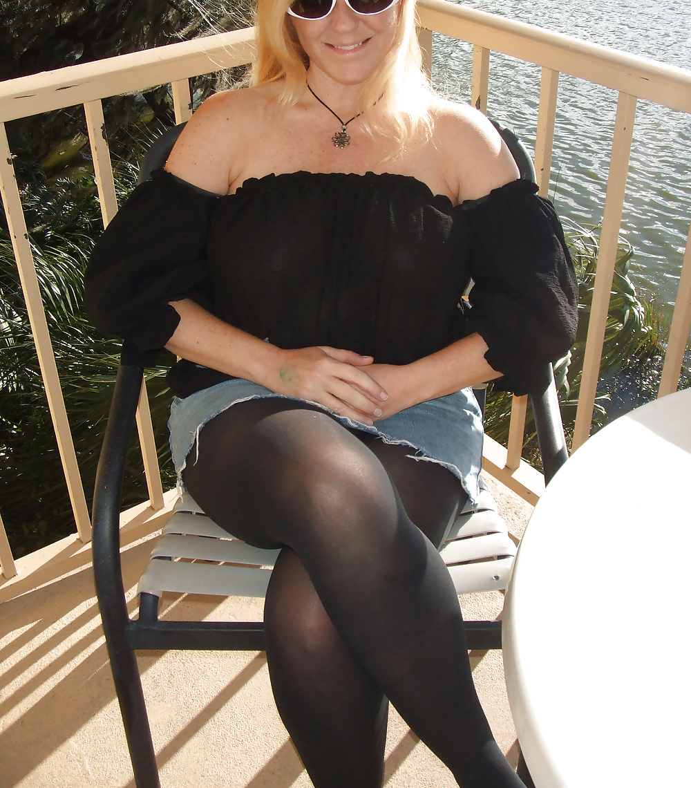 Mrs. Betty Boobman's balcony boobs #31095270