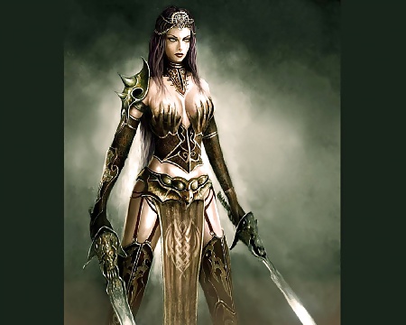 Chicas con espadas
 #35214426