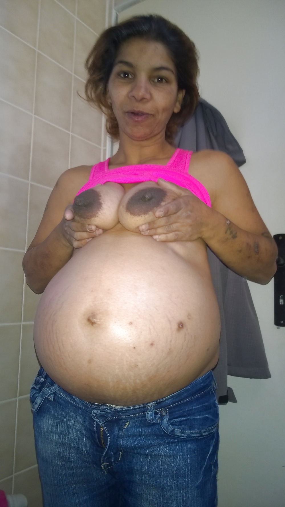 Pregnant amateur private colection...if you know her #31340367