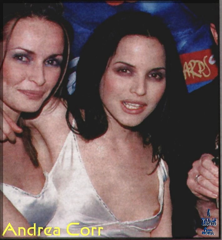 Andrea corr tits almost out with her fuckbuddy bono (u2)
 #36478102