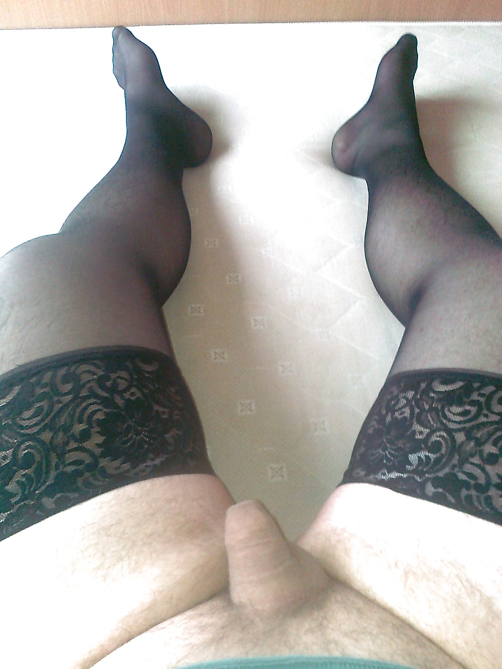 Stocking pantyhose and my litle dick #27797970