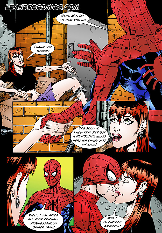 Spider Man fucking Mary Jane HOT #39547553