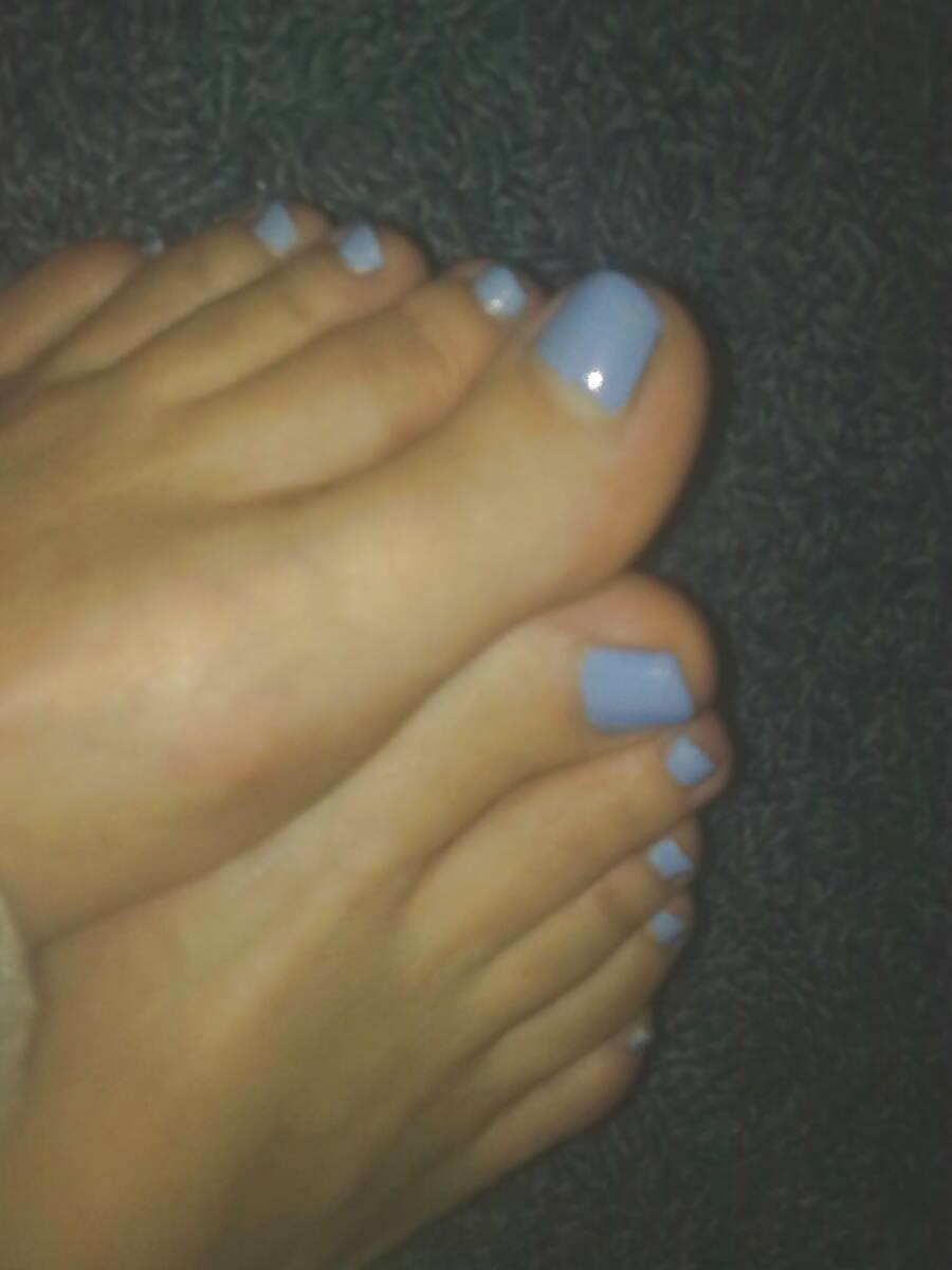 Colors of rainbow - electric blue & barefoot #40712435