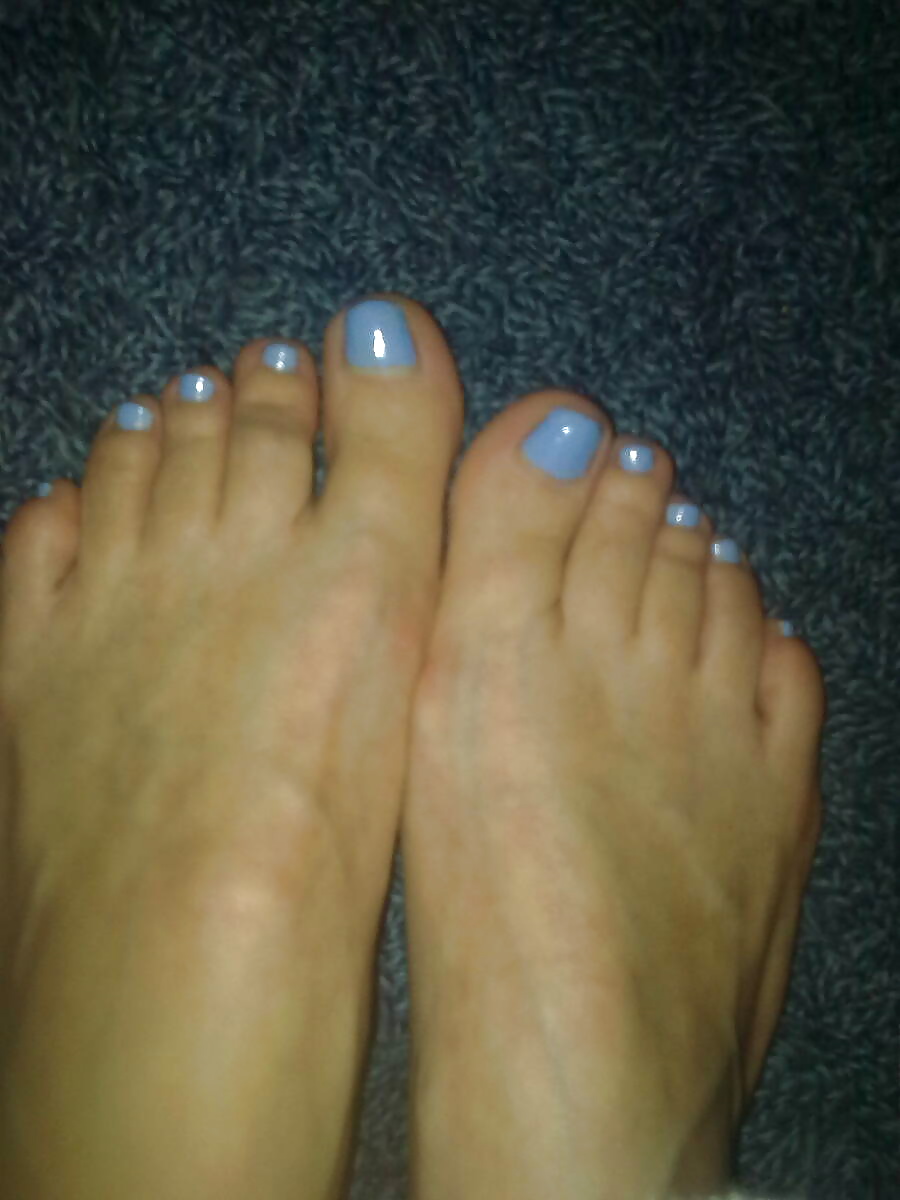 Colors of rainbow - electric blue & barefoot #40712445