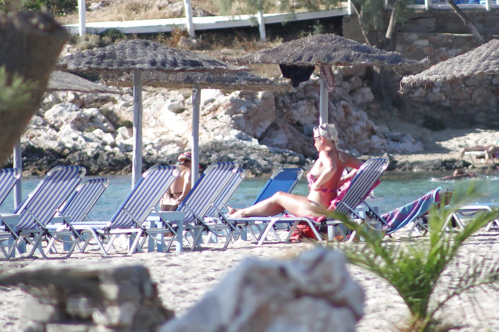 Topless and bikini beach in Paros4 #26230512