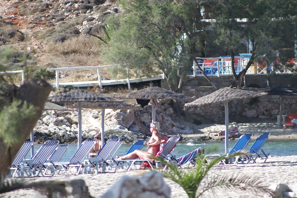 Topless and bikini beach in Paros4 #26230516