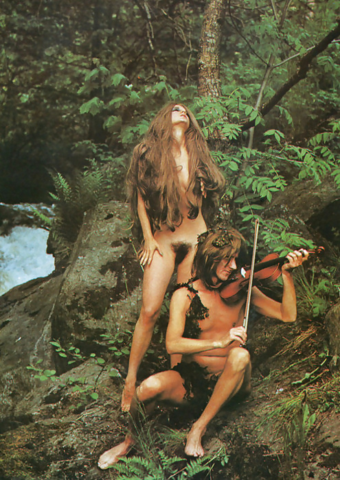 Desnudos de los 60, hippies retro, arte
 #29370803