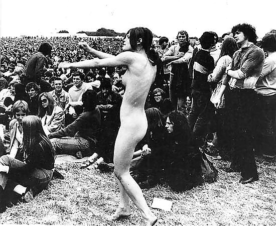 Desnudos de los 60, hippies retro, arte
 #29370853