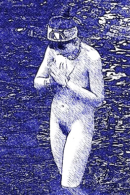 Desnudos de los 60, hippies retro, arte
 #29370886