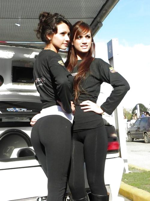 Sexy girls wearing Yoga pants #36157982