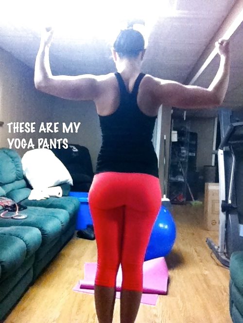 Sexy girls wearing Yoga pants #36158048
