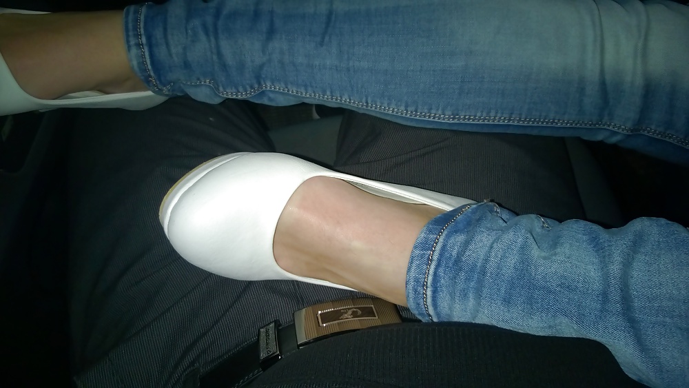 Footjob piede feticcio nylon sexy dita dei piedi
 #28262992