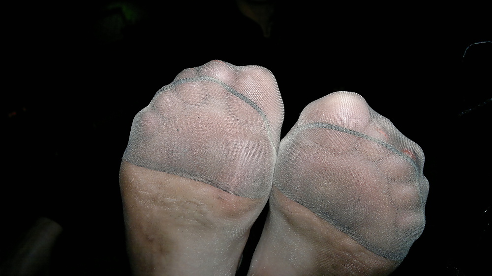 Footjob foot fetish nylon sexy toes #28263090