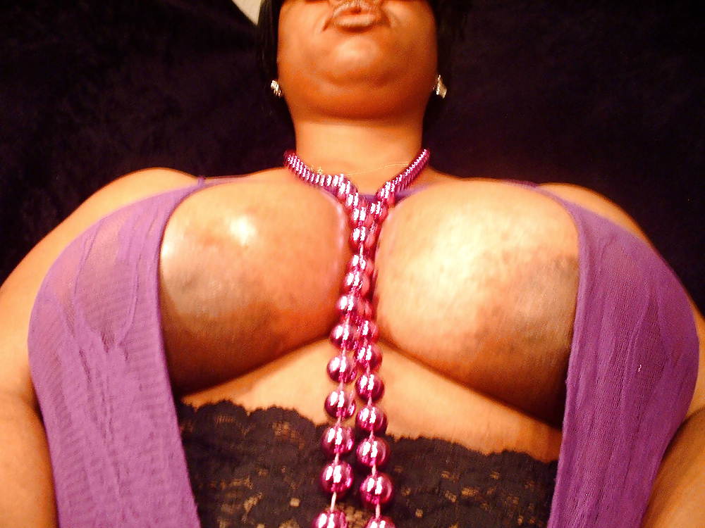 BIG BLACK TITTIES & TIGHT PURPLE TOP!! #37153122