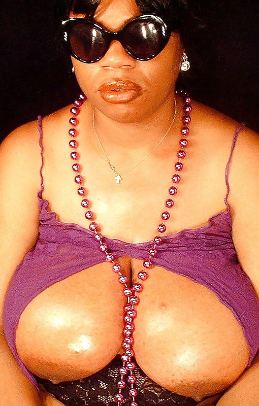 BIG BLACK TITTIES & TIGHT PURPLE TOP!! #37153203