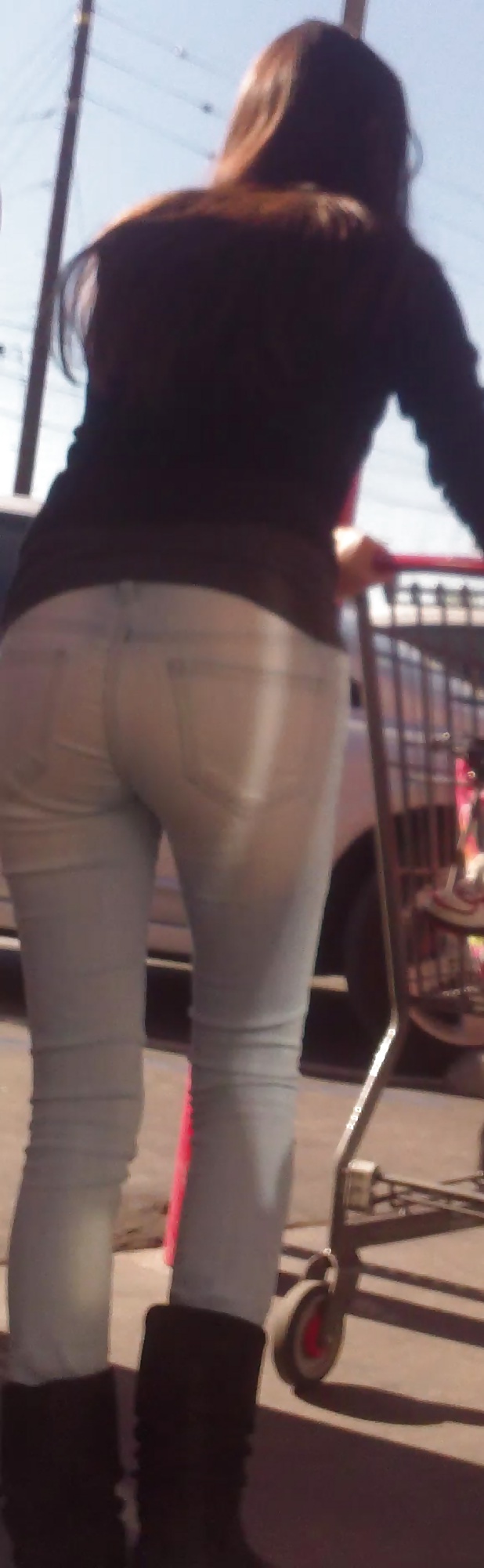 Popular teen girls ass & butt in jeans Part 6 #32009678