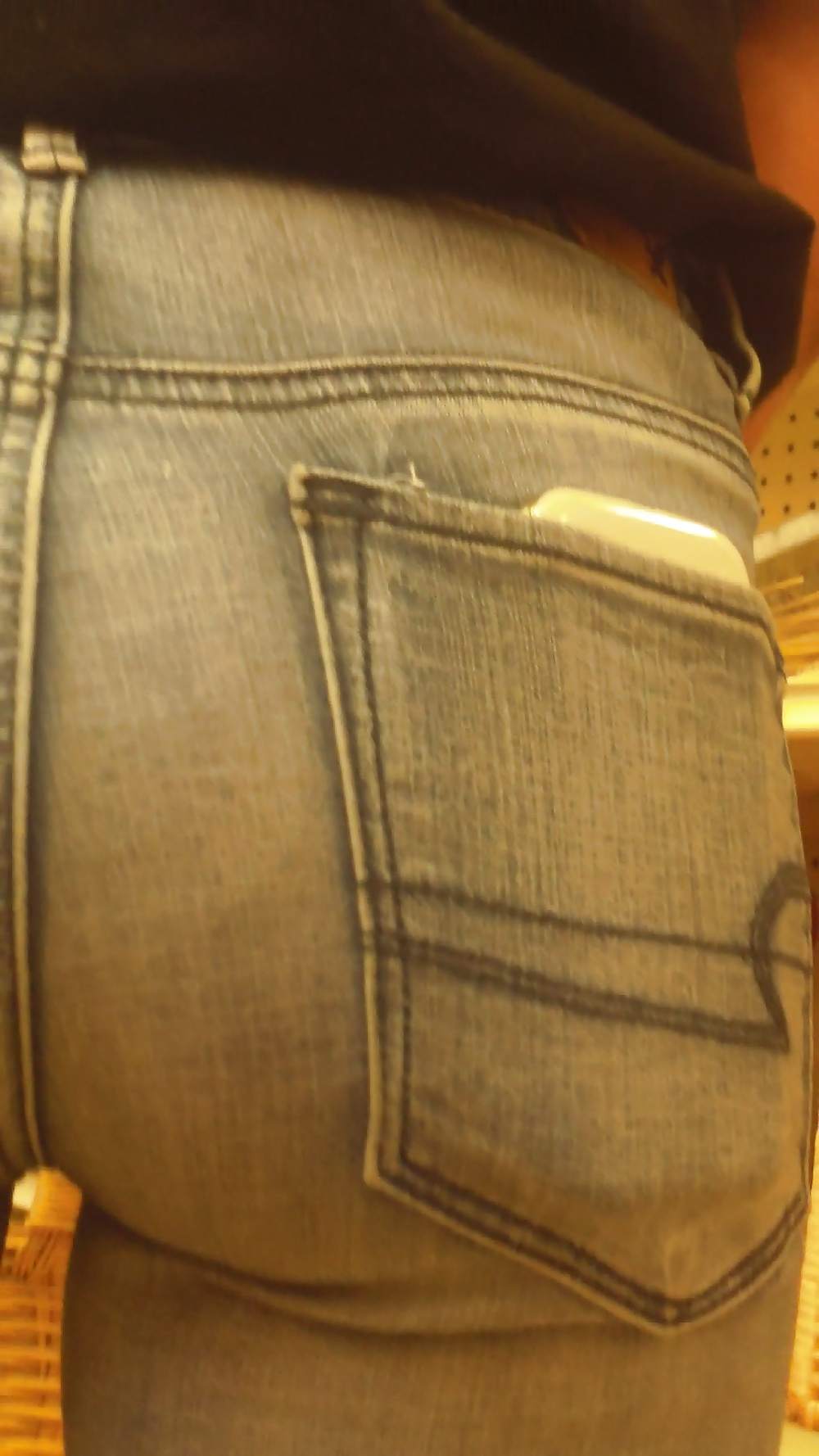 Populäre Jugendlich Mädchen Arsch & Hintern In Jeans Teil 6 #32009716
