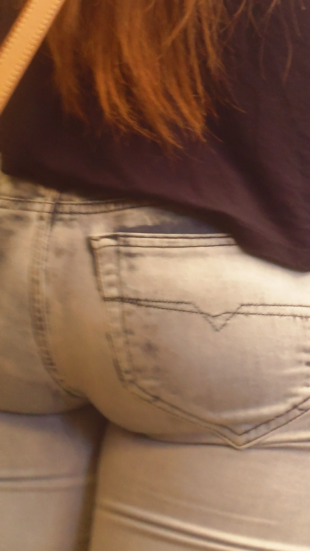 Populäre Jugendlich Mädchen Arsch & Hintern In Jeans Teil 6 #32009815