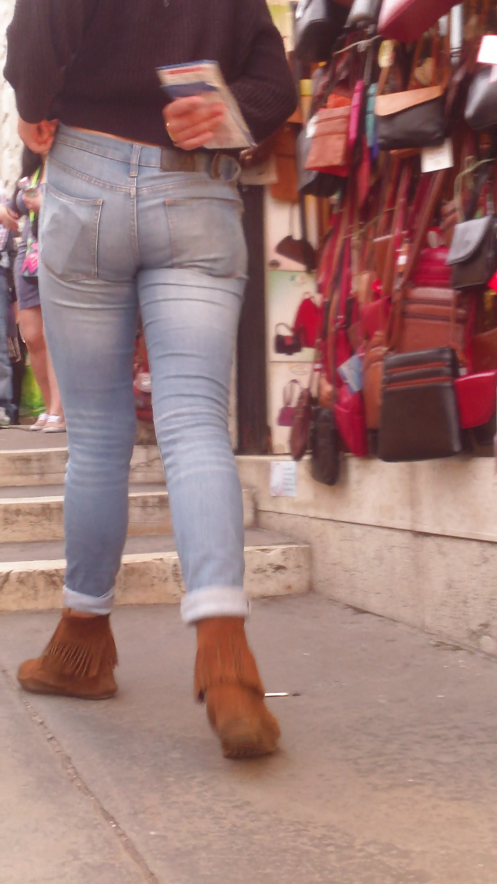 Populäre Jugendlich Mädchen Arsch & Hintern In Jeans Teil 6 #32009856