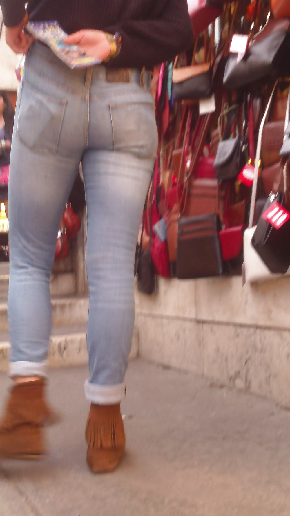 Populäre Jugendlich Mädchen Arsch & Hintern In Jeans Teil 6 #32009857