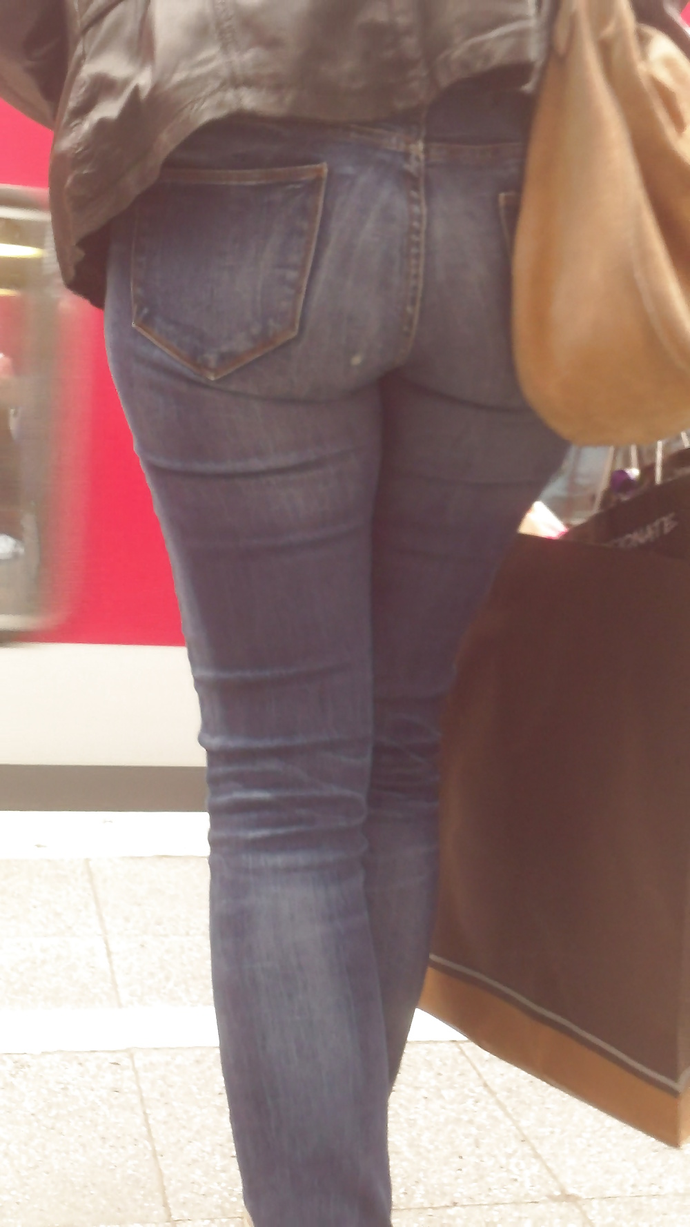 Populäre Jugendlich Mädchen Arsch & Hintern In Jeans Teil 6 #32010330