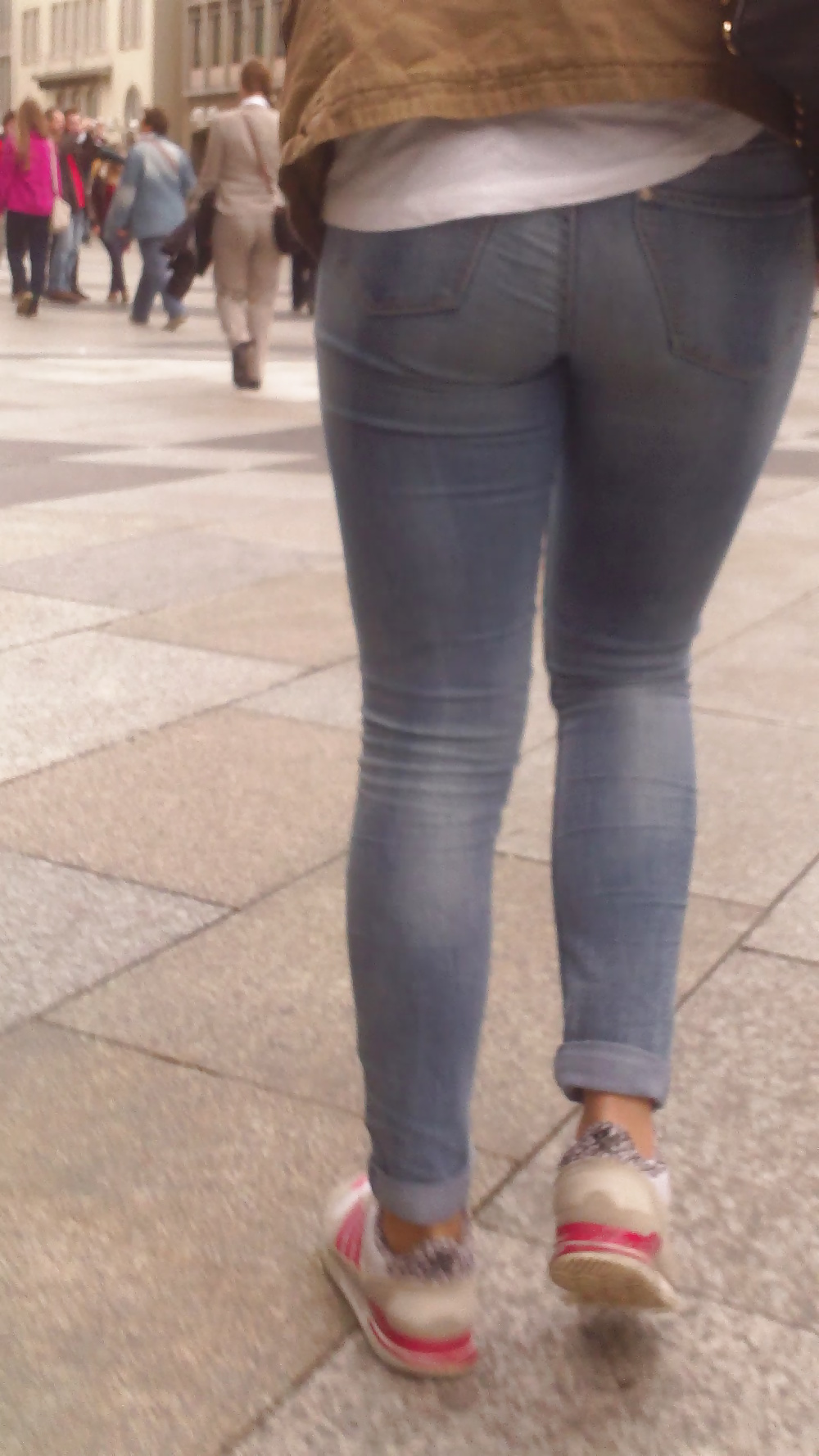 Populäre Jugendlich Mädchen Arsch & Hintern In Jeans Teil 6 #32010338