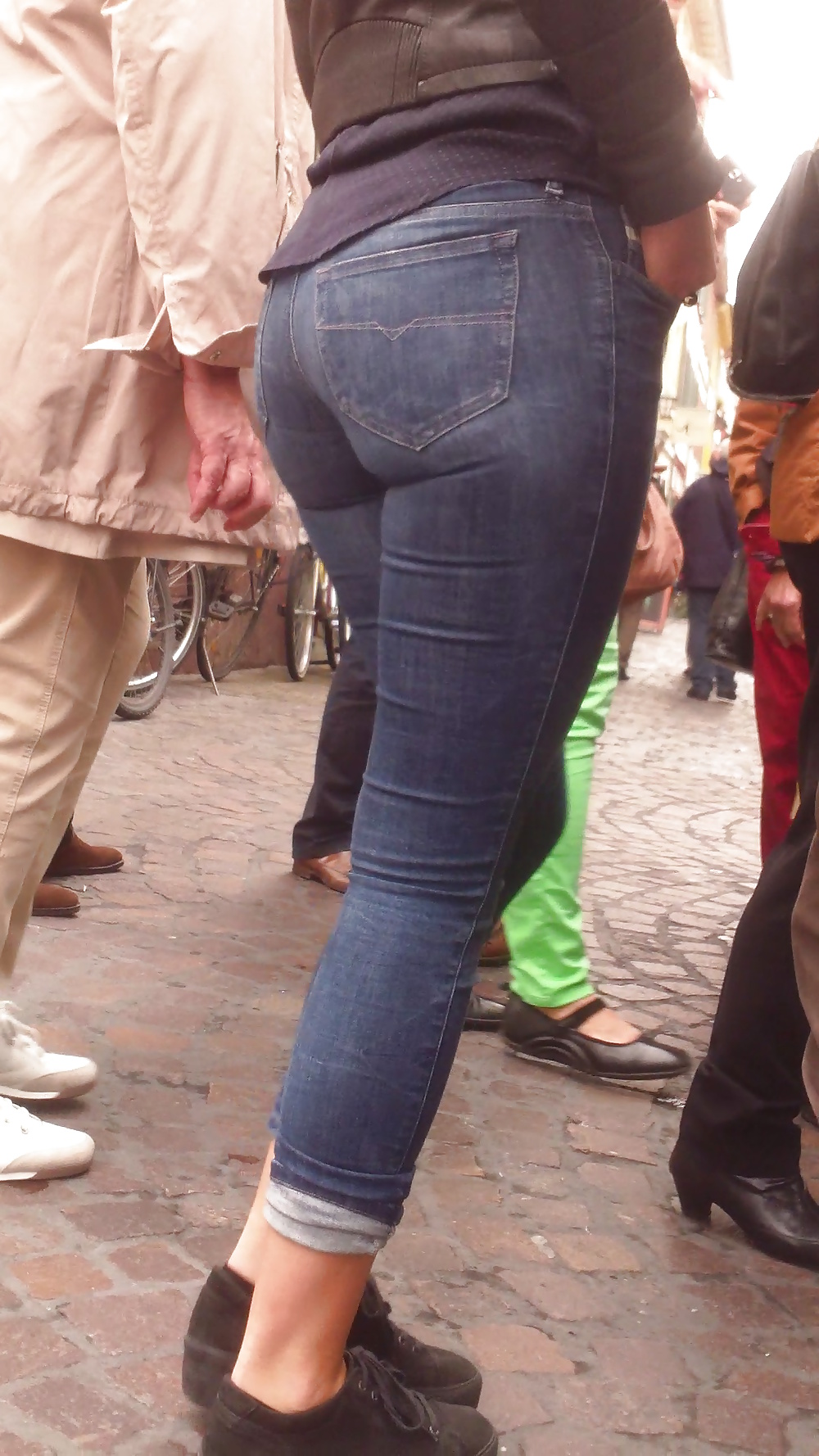 Populäre Jugendlich Mädchen Arsch & Hintern In Jeans Teil 6 #32010439