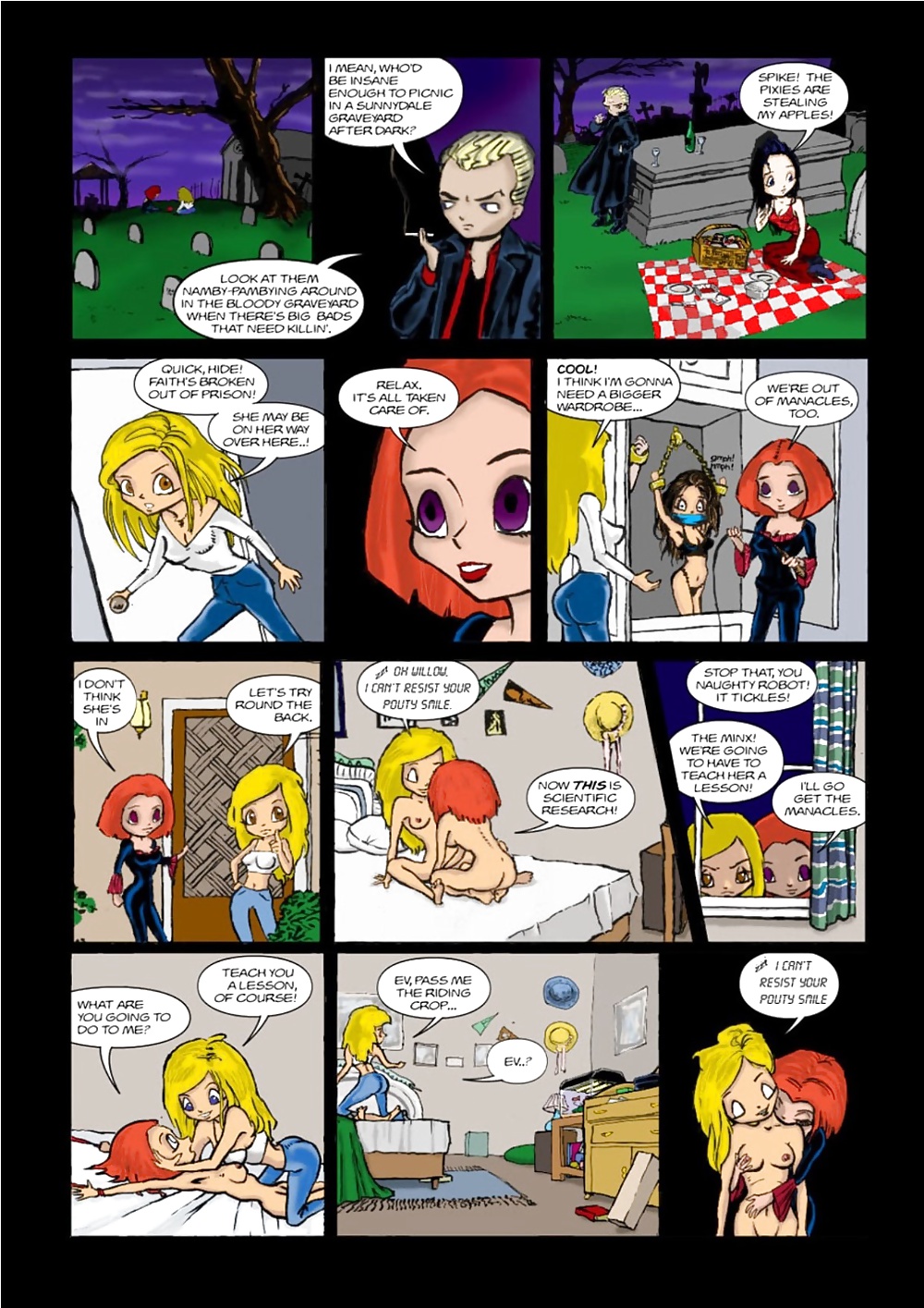 B.T.V.S.: The Erotic Adventures of Buffy and Evil Willow #31159758