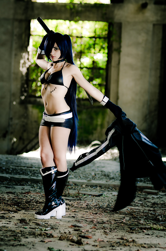 Cosplay carino: black rock shooter - mato kuroi
 #30106236