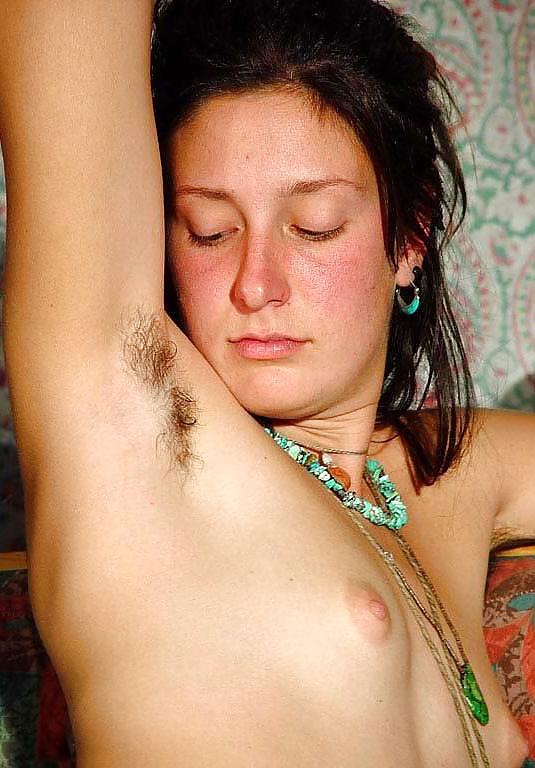 Girls showing tits and hairy armpits, mix 1. #25821528