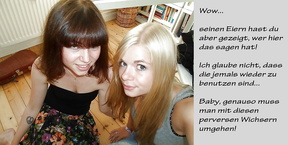 Subtítulos de femdom en alemán parte 48
 #35353302