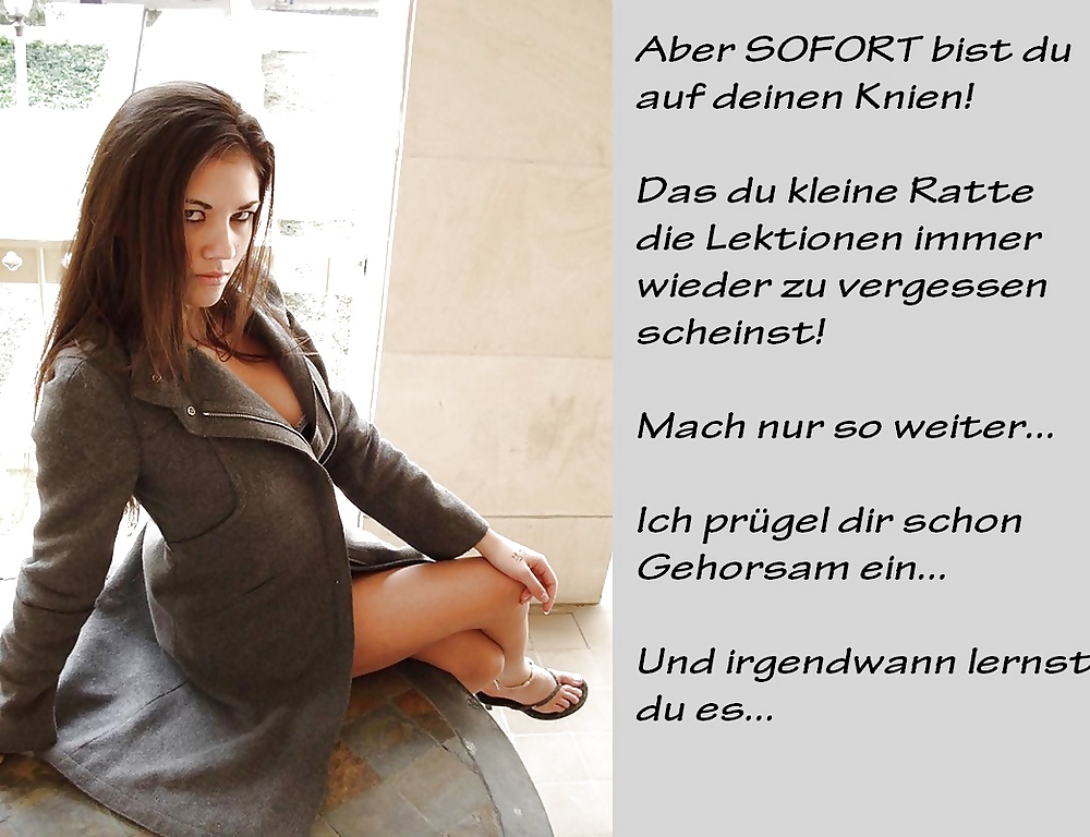 Subtítulos de femdom en alemán parte 48
 #35353307