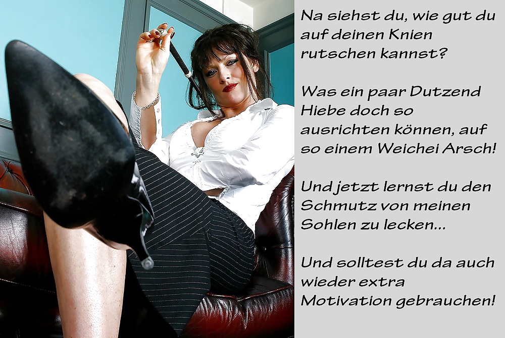 Subtítulos de femdom en alemán parte 48
 #35353351