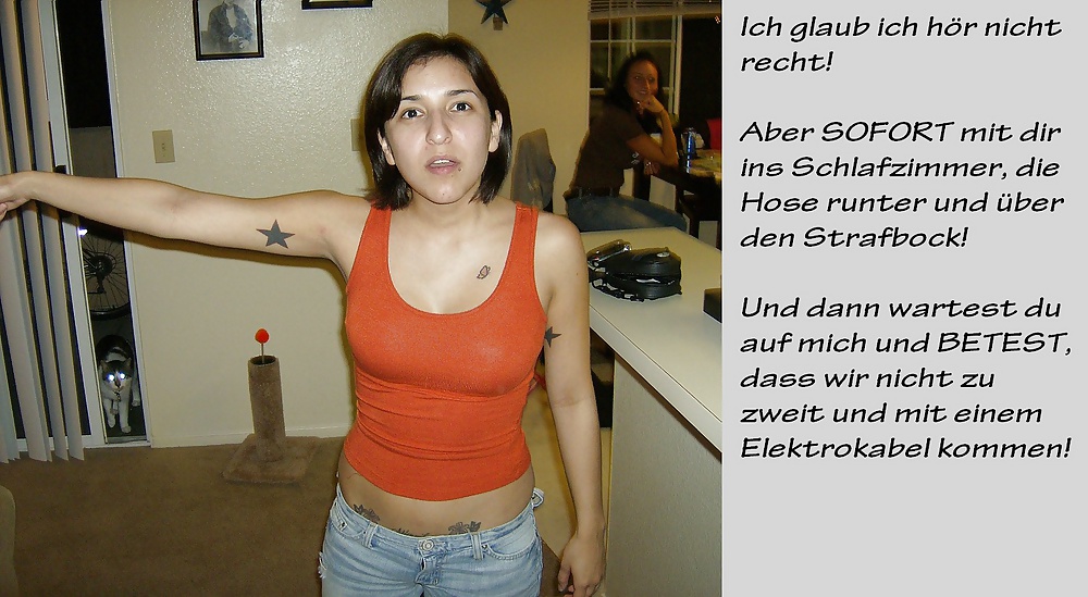 Subtítulos de femdom en alemán parte 48
 #35353365