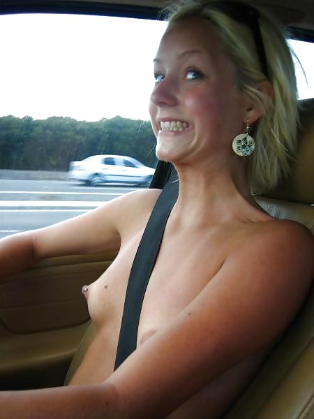 Natural Boobs & Asses in, ontop and by the Car! #3 #23791928