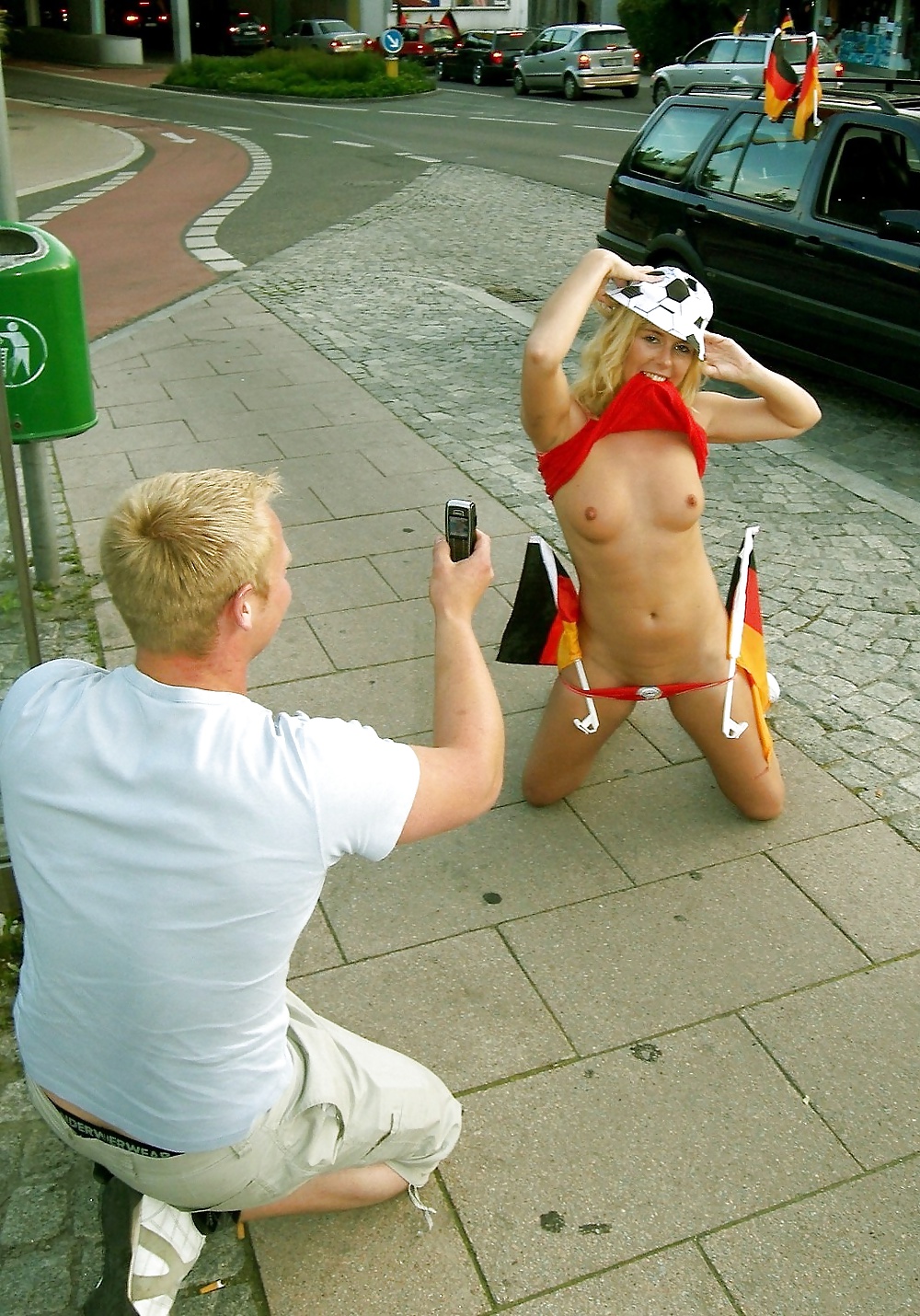 Yvonne flashing in Public for Germany #27569511