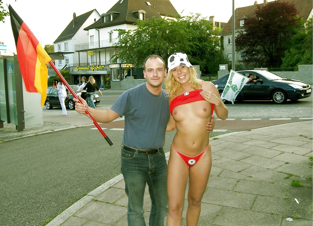 Yvonne flashing in Public for Germany #27569534