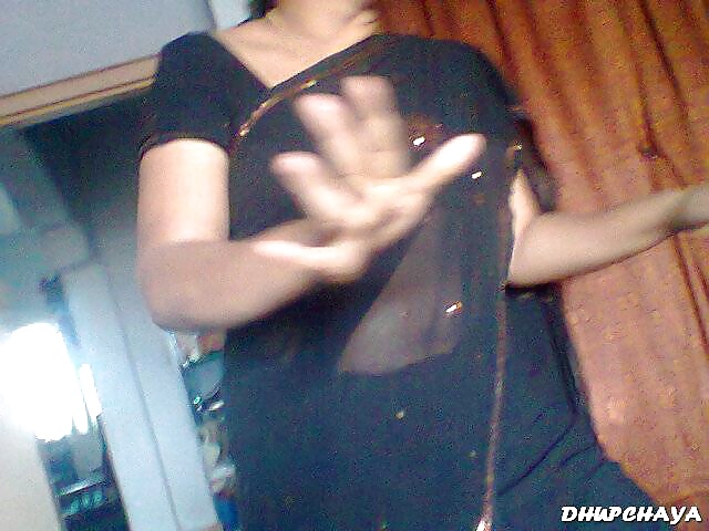 Andhra Hausfrau Nabel Boob-Show 1 #35078813