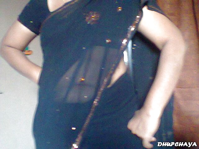 Andhra Hausfrau Nabel Boob-Show 1 #35078864