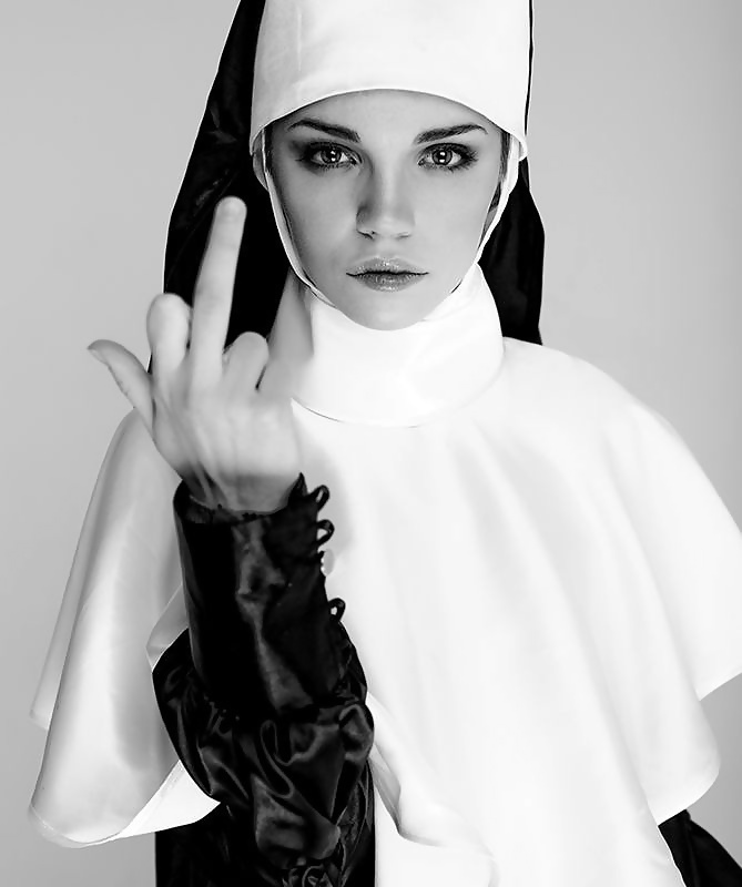 Sacrilegious Porn: Naughty Nuns Having Sex - Busty Goddesses #26256644
