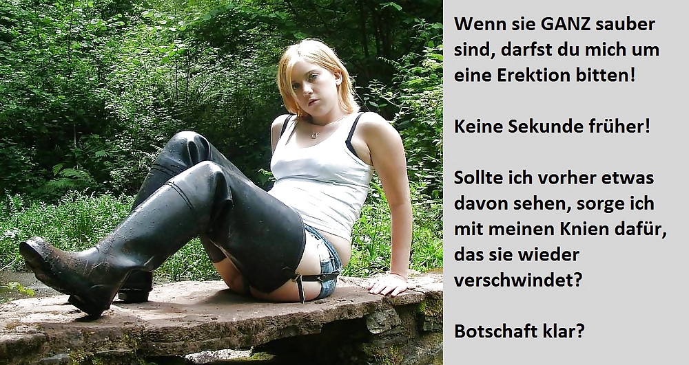 Femdom captions german part 30 #22925089