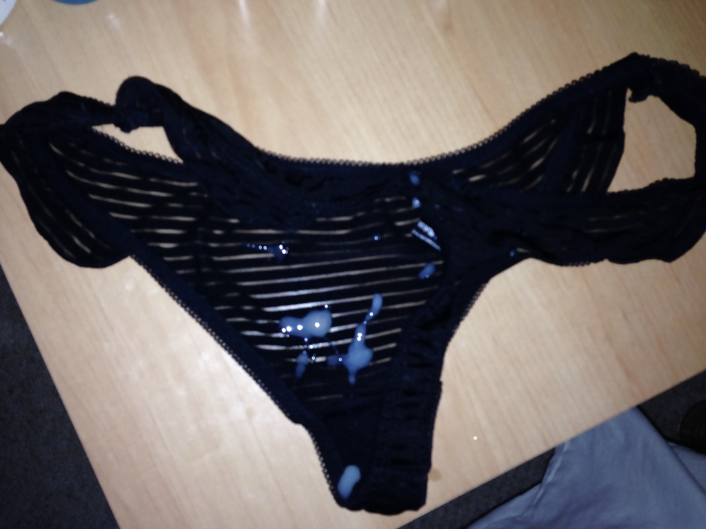 Shot a load over jaynes worn knickers #24638731